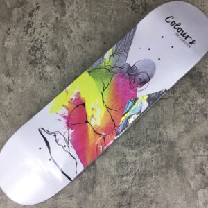 Colours Collectiv – Rocket Girl Carbon Fiber Skateboard Deck